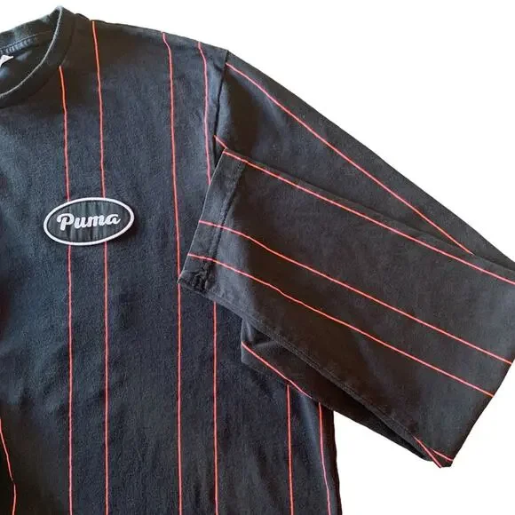 Y2K Vintage Puma Mens Large Shirt | Puma 91074 Local Division long sleeve - Picture 3 of 10